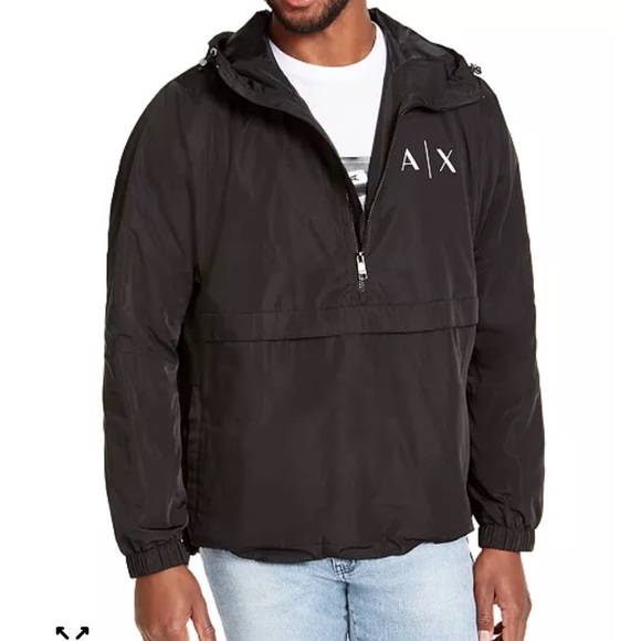 A|X Armani Exchange
Long Sleeve Half Zip Up Unpadded Windbreaker - Picture 11 of 11